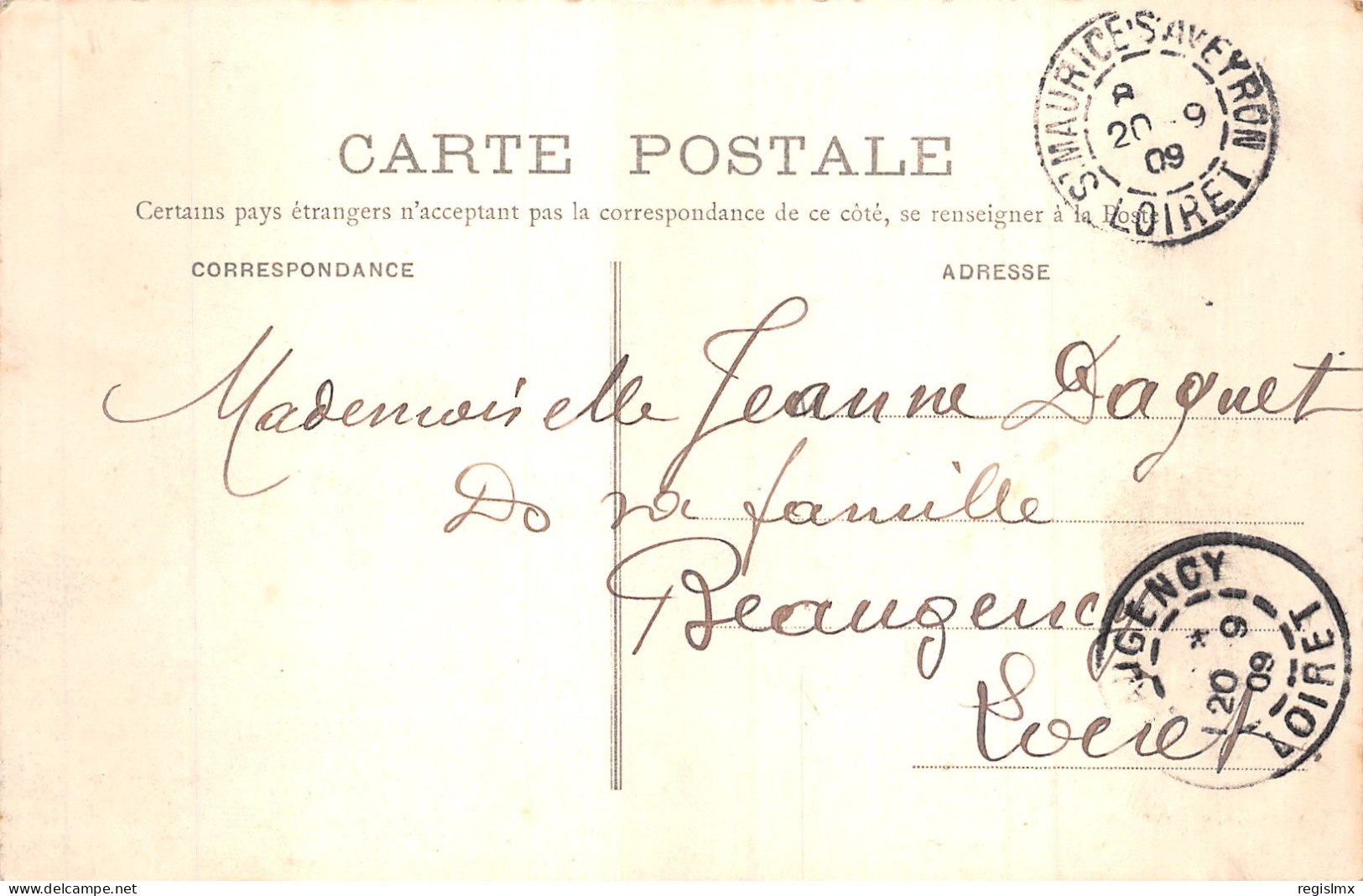 45-SAINT MAURICE SUR AVEYRON-N°T1052-E/0053 - Other & Unclassified