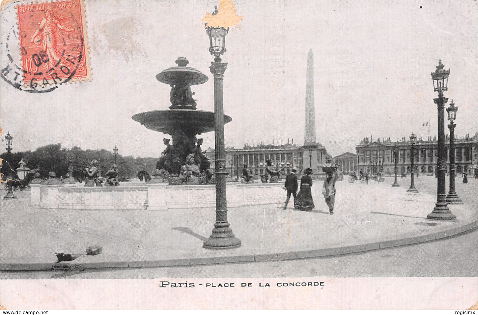 75-PARIS PLACE DE LA CONCORDE-N°T1052-G/0333 - Places, Squares