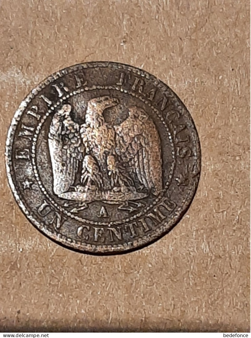 Monnaie - France - Napoléon III - Empire Français - 1 Centime - 1862 - 1 Centime