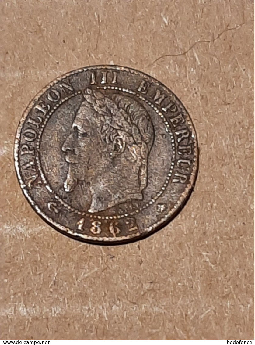 Monnaie - France - Napoléon III - Empire Français - 1 Centime - 1862 - 1 Centime