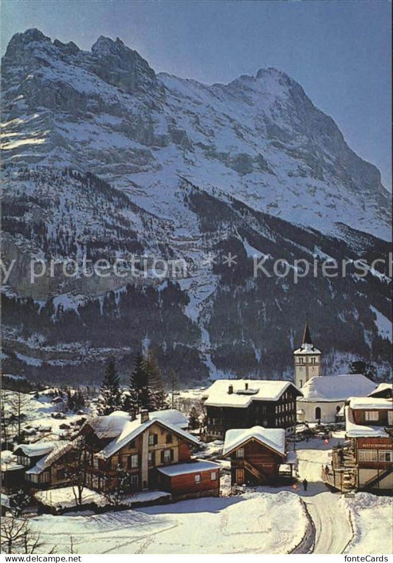 12005373 Grindelwald Dorfpartie Eiger Grindelwald - Otros & Sin Clasificación