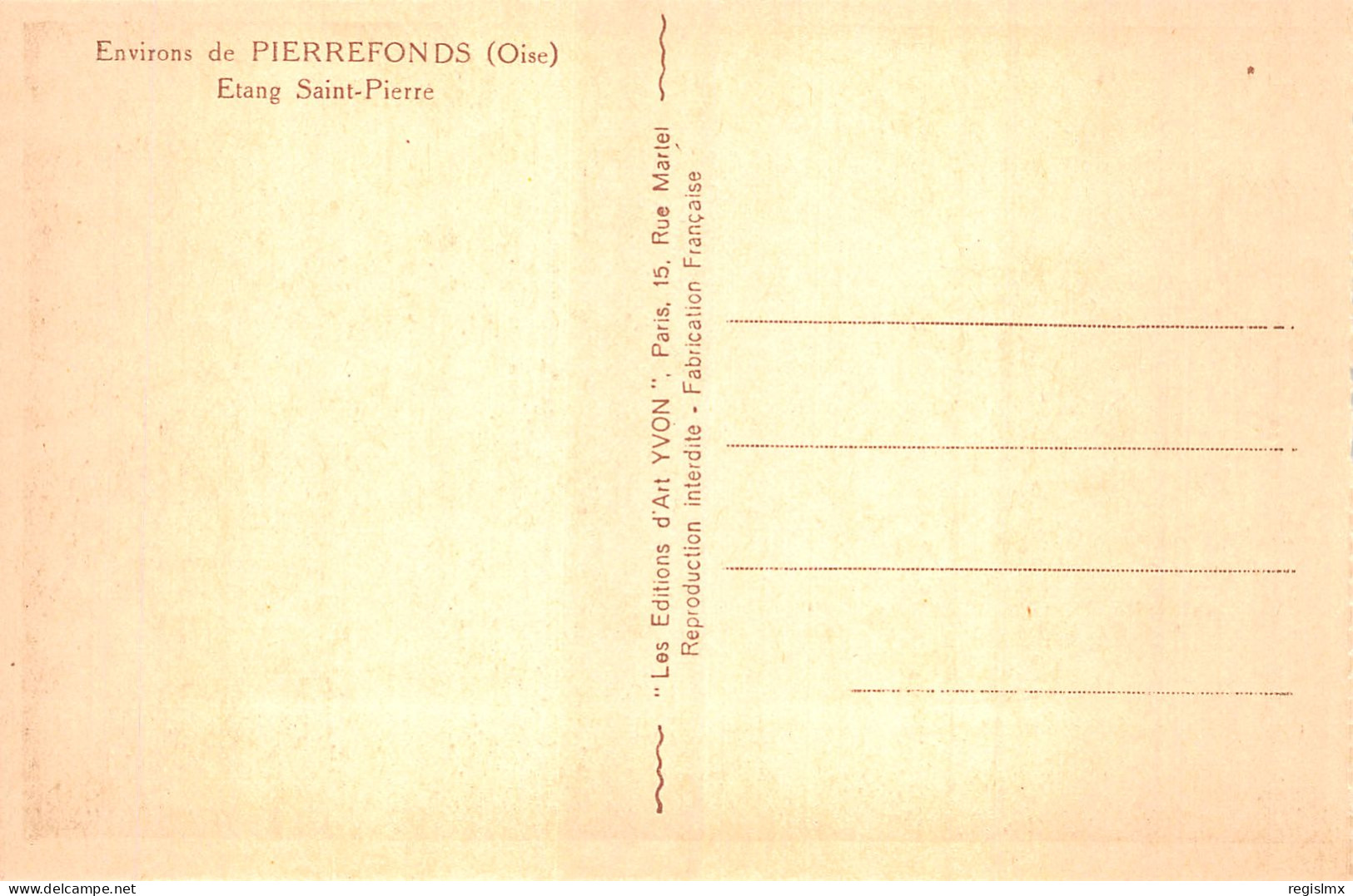 60-PIERREFONDS-N°T1053-B/0171 - Pierrefonds