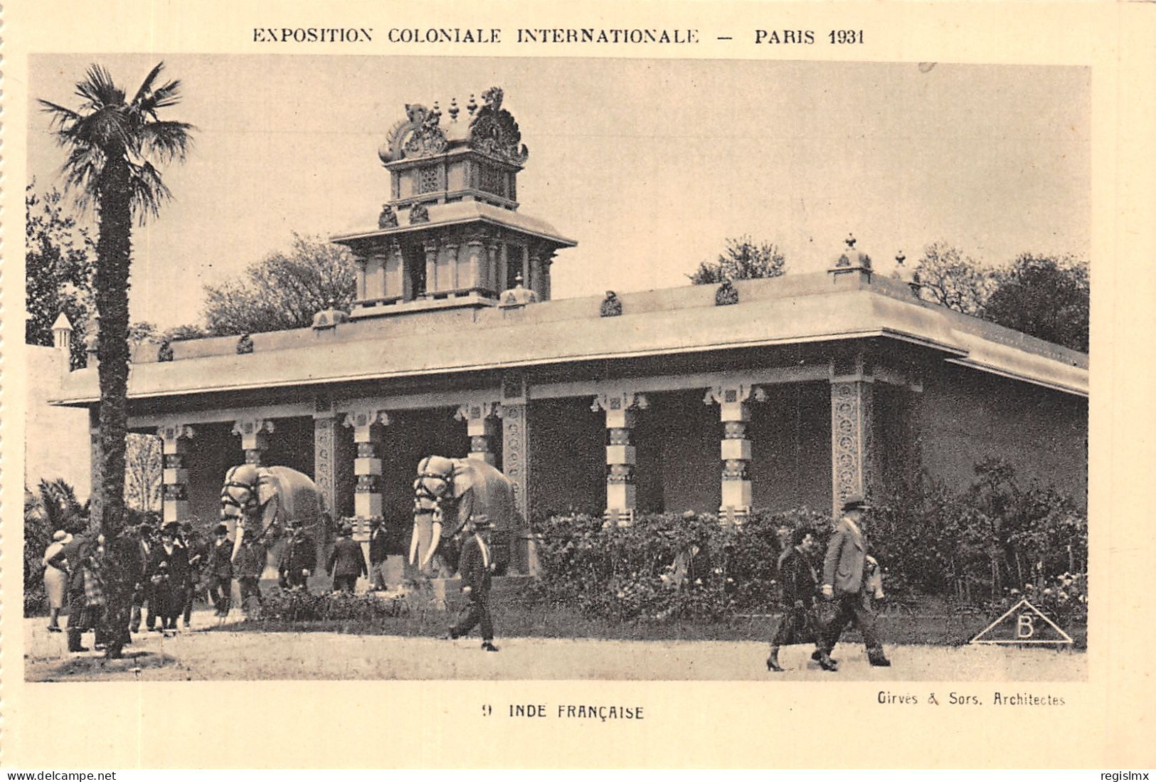 75-PARIS EXPOSITION COLONIALE INTERNATIONALE 1931 L INDE-N°T1053-A/0329 - Exposiciones
