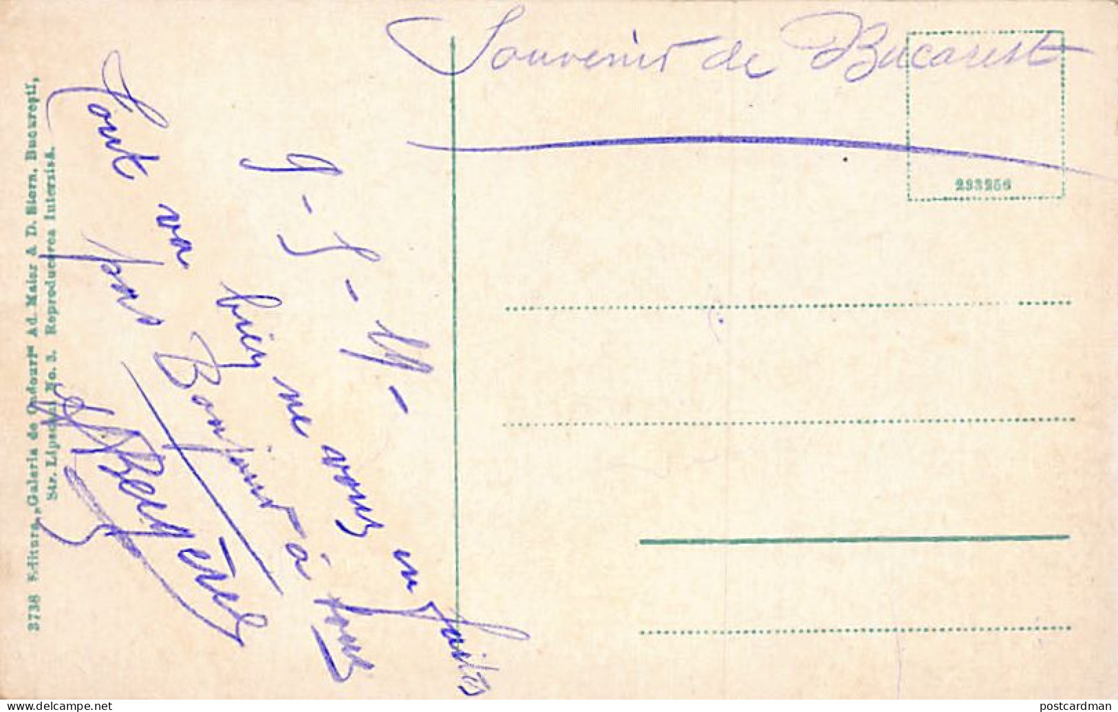 Romania - MIZIL - Posta - Rumania