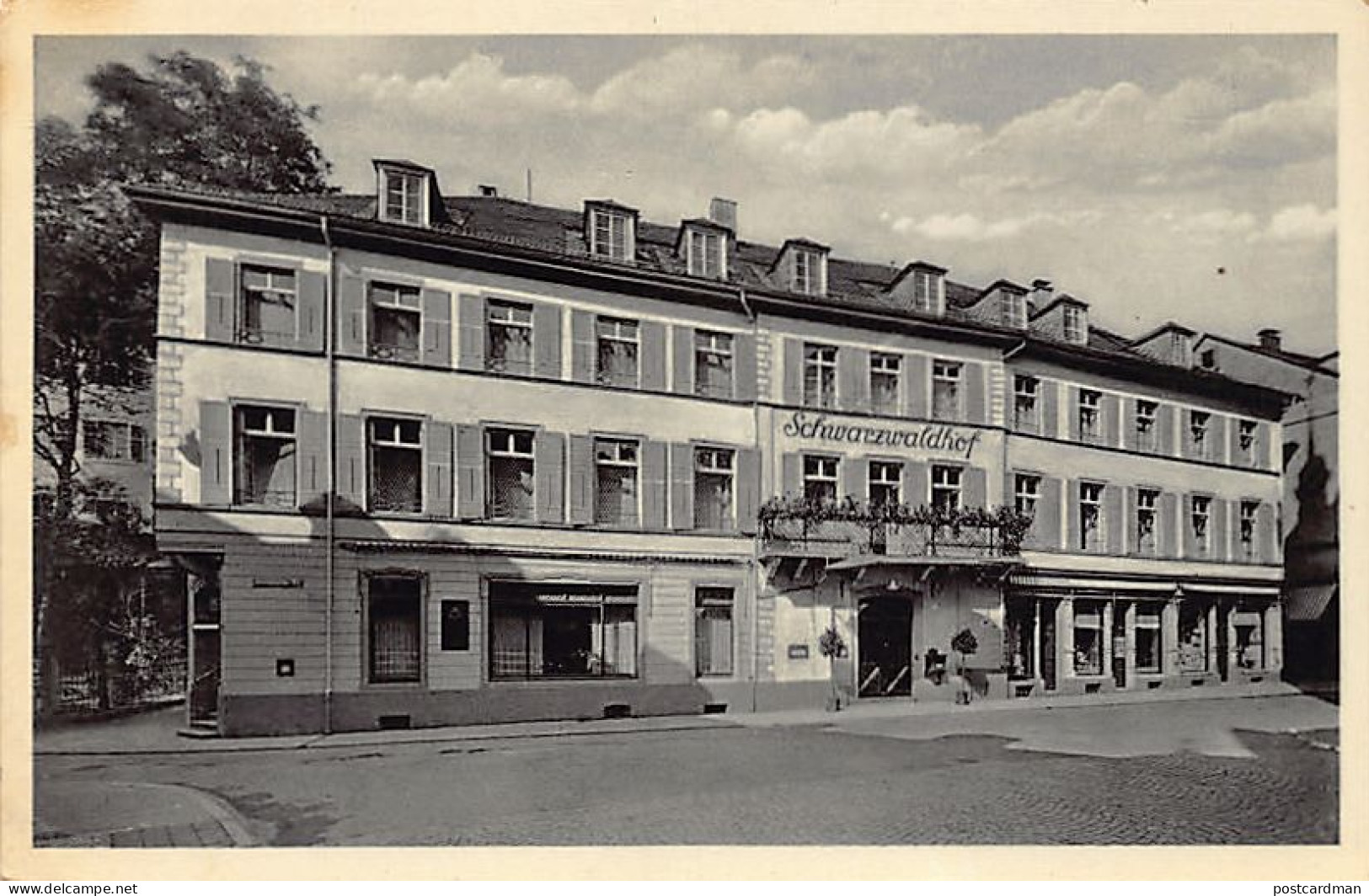 Deutschland - BADEN-BADEN - Hotel Gaststätte Schwarzwaldhof, Gernsbacherstrasse 13 - Baden-Baden