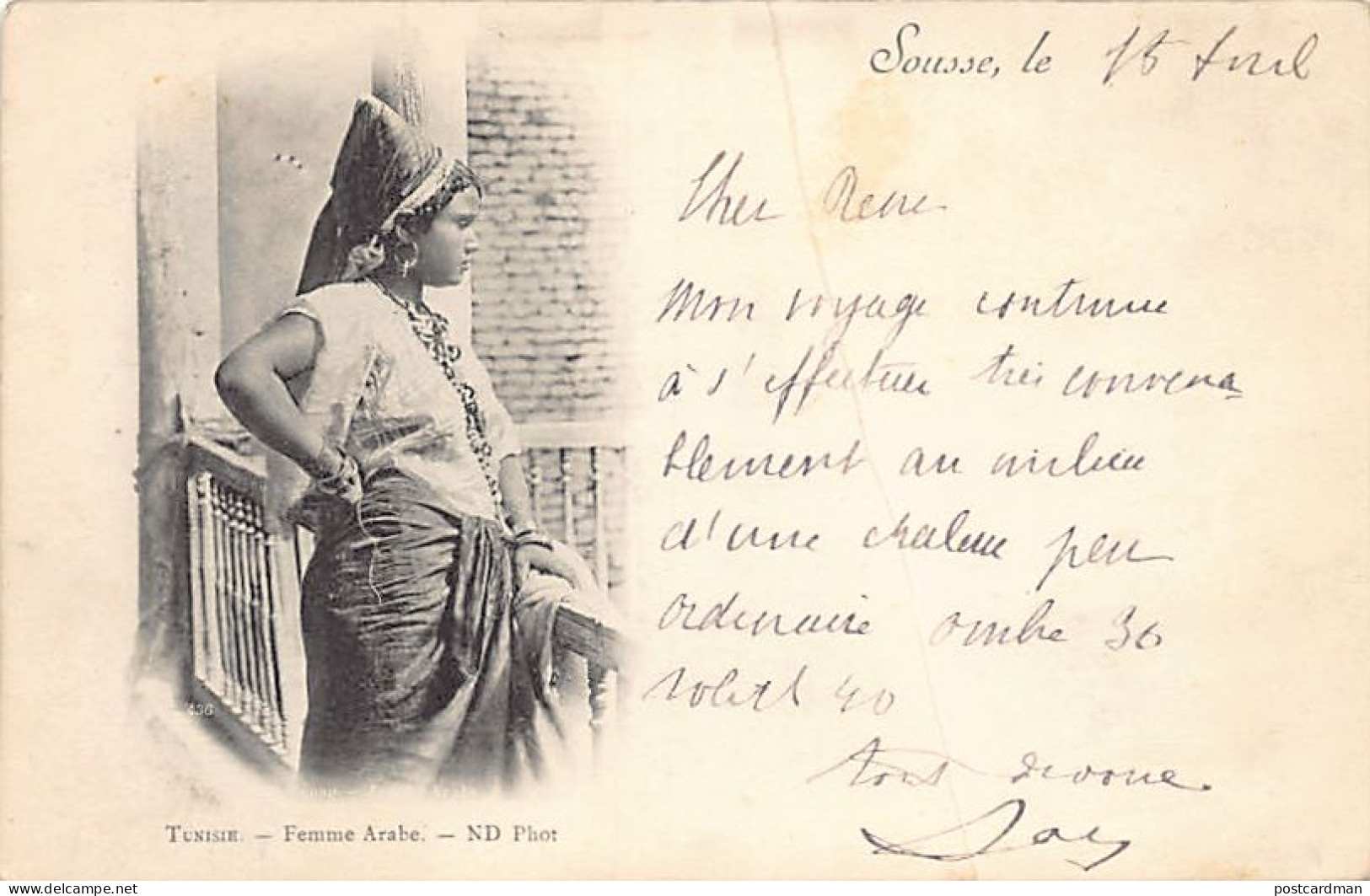 Tunisie - Femme Arabe - Ed. Neurdein ND Phot. - Tunisia