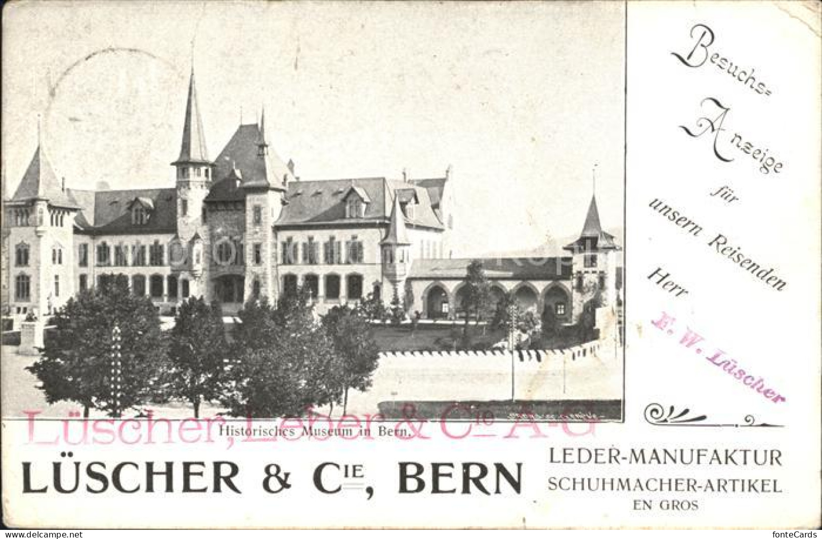 12004924 Bern BE Luescher & Cie Leder- Manufaktur Bern BE - Otros & Sin Clasificación