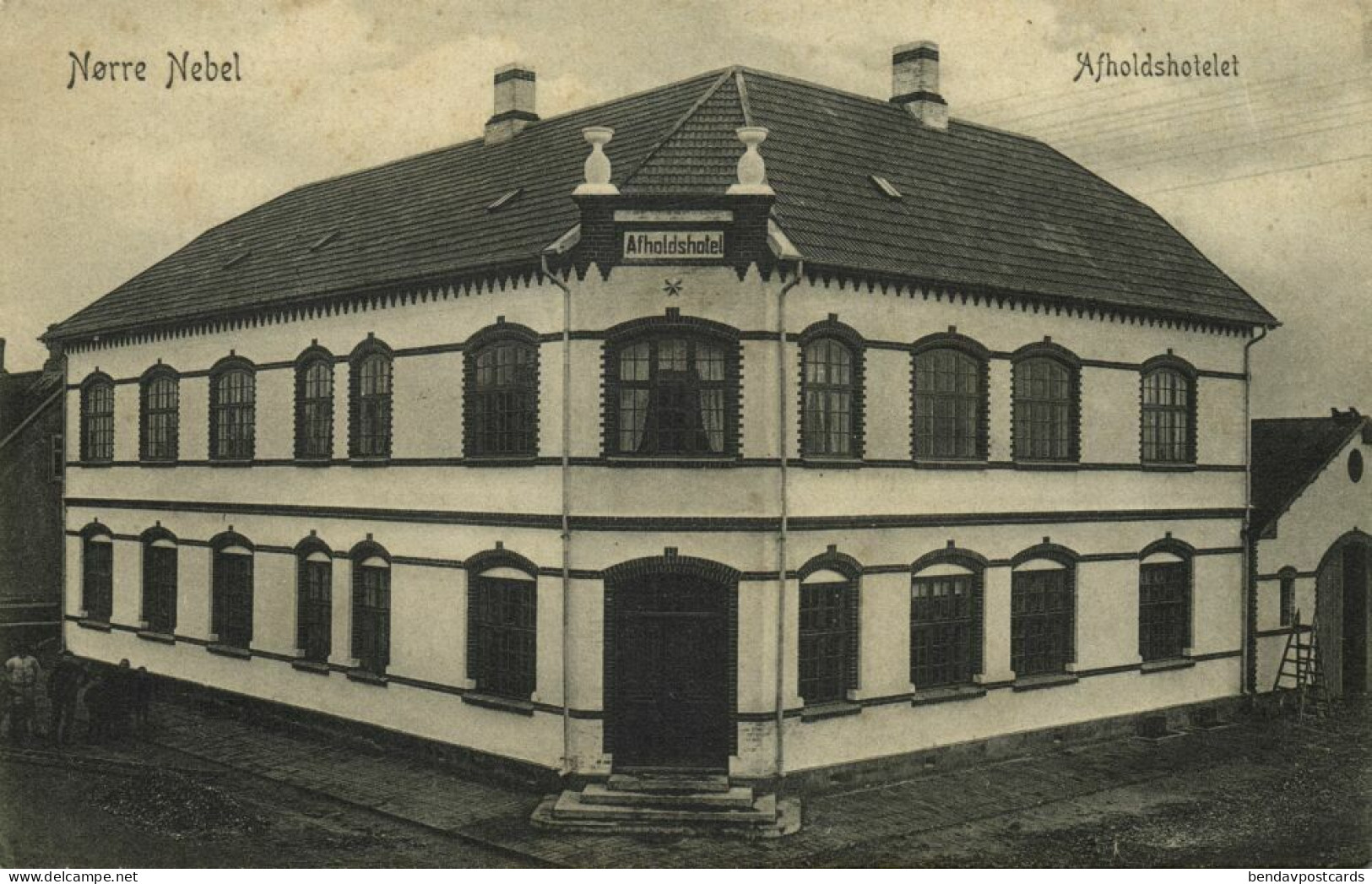 Denmark, NØRRE NEBEL, Jutland, Afholdshotelet, Hotel (1910s) Postcard - Danemark