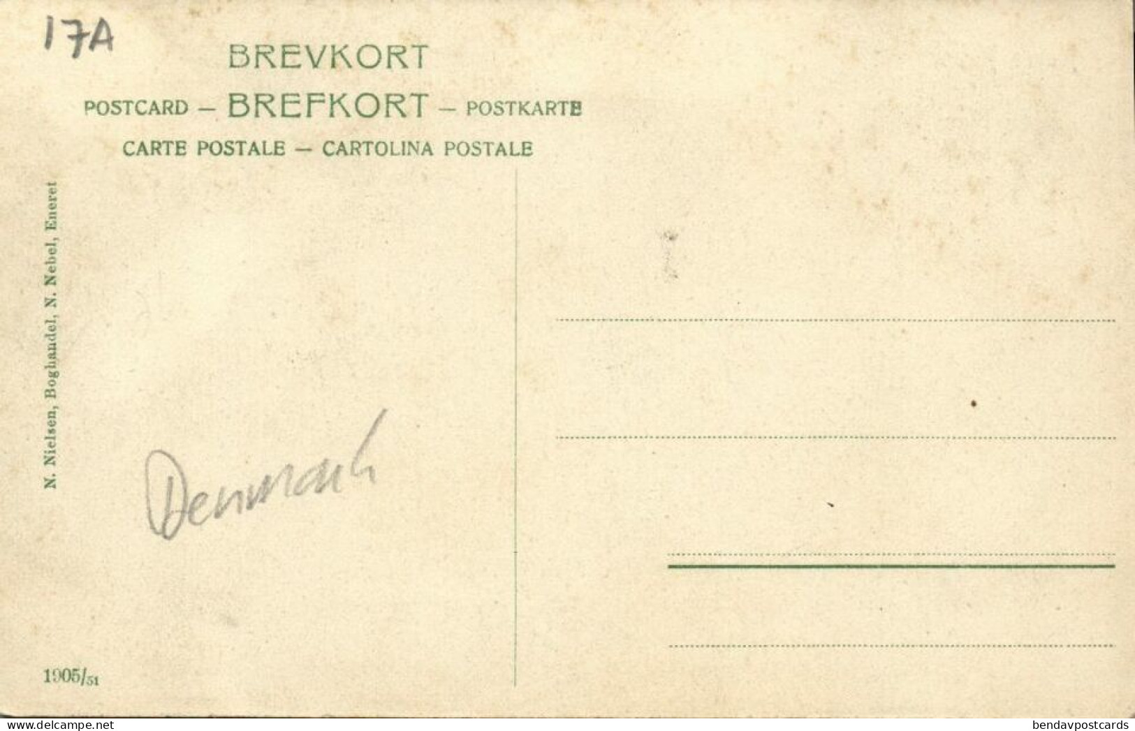 Denmark, NØRRE NEBEL, Jutland, Afholdshotelet, Hotel (1910s) Postcard - Dänemark