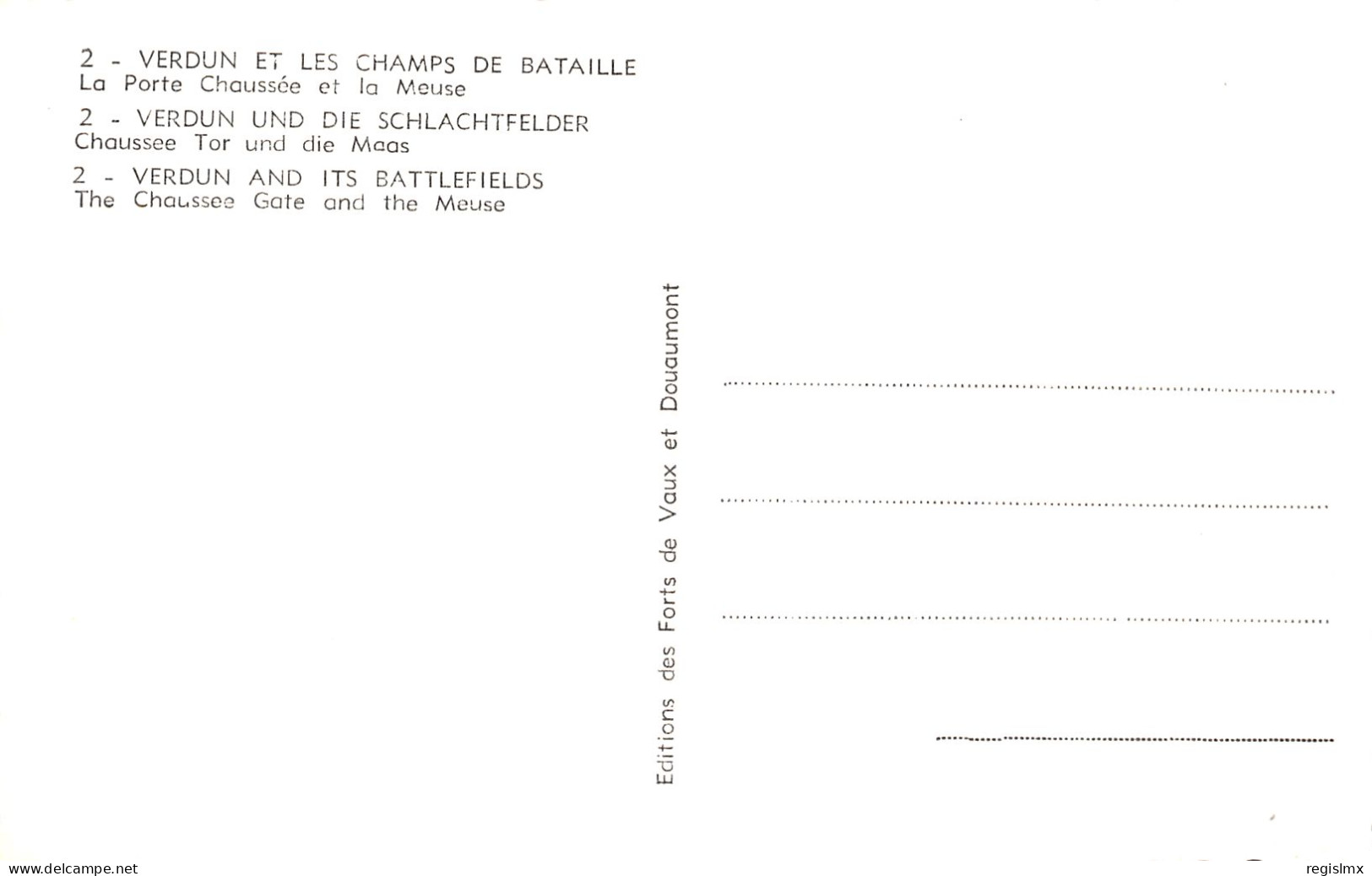 55-VERDUN ET LES CHAMPS DE BATAILLE-N°T1053-H/0029 - Verdun