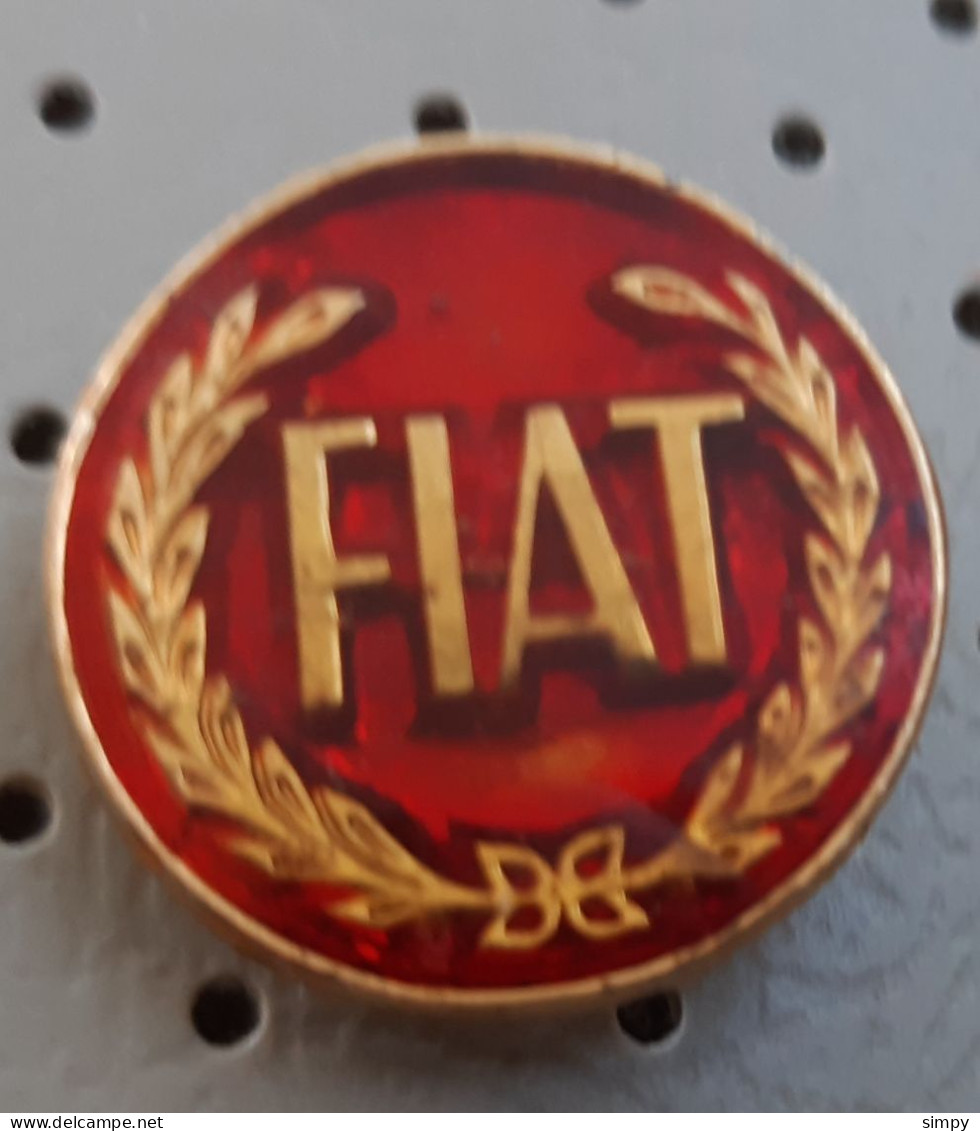 FIAT Car Logo Vintage Pin Badge - Fiat