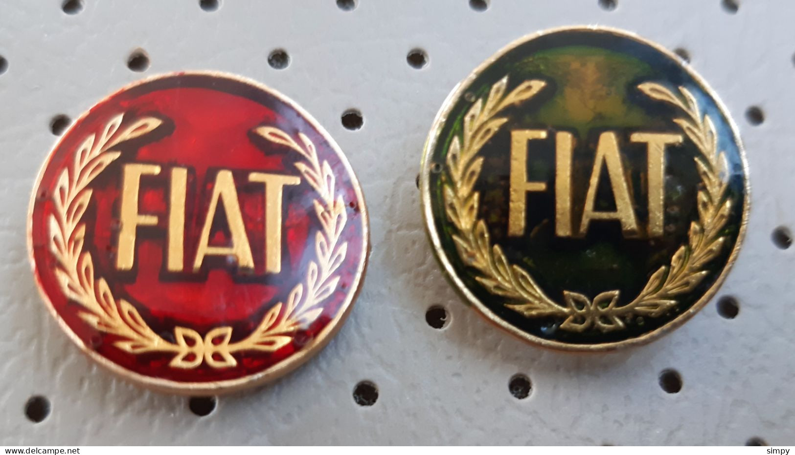 FIAT Car Logo Vintage Pins Badge - Fiat