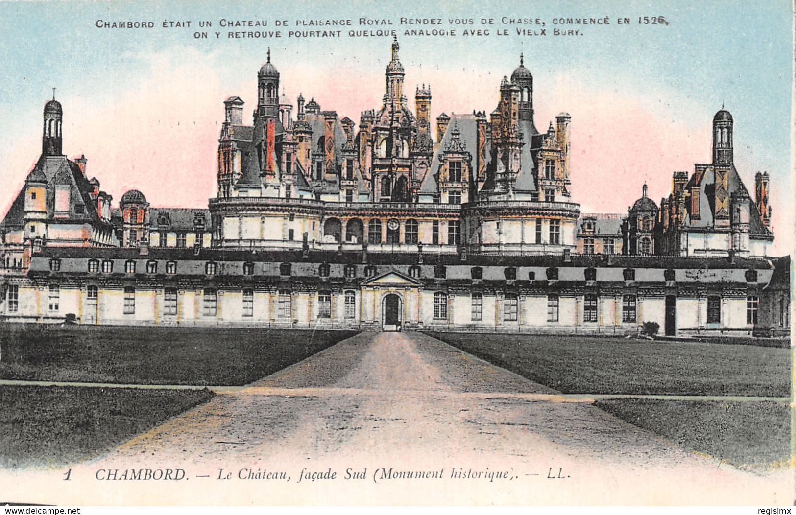 41-CHAMBORD LE CHATEAU-N°T1054-F/0015 - Chambord