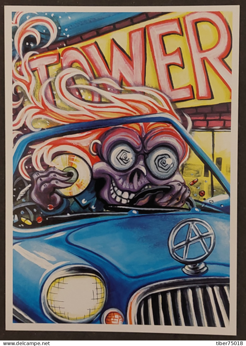 Carte Postale (Tower Records) Illustration : Strephon Taylor - Werbepostkarten