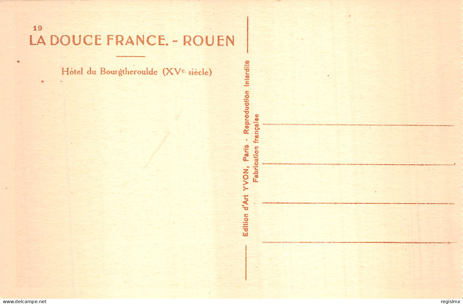 76-ROUEN-N°T1054-E/0281 - Rouen