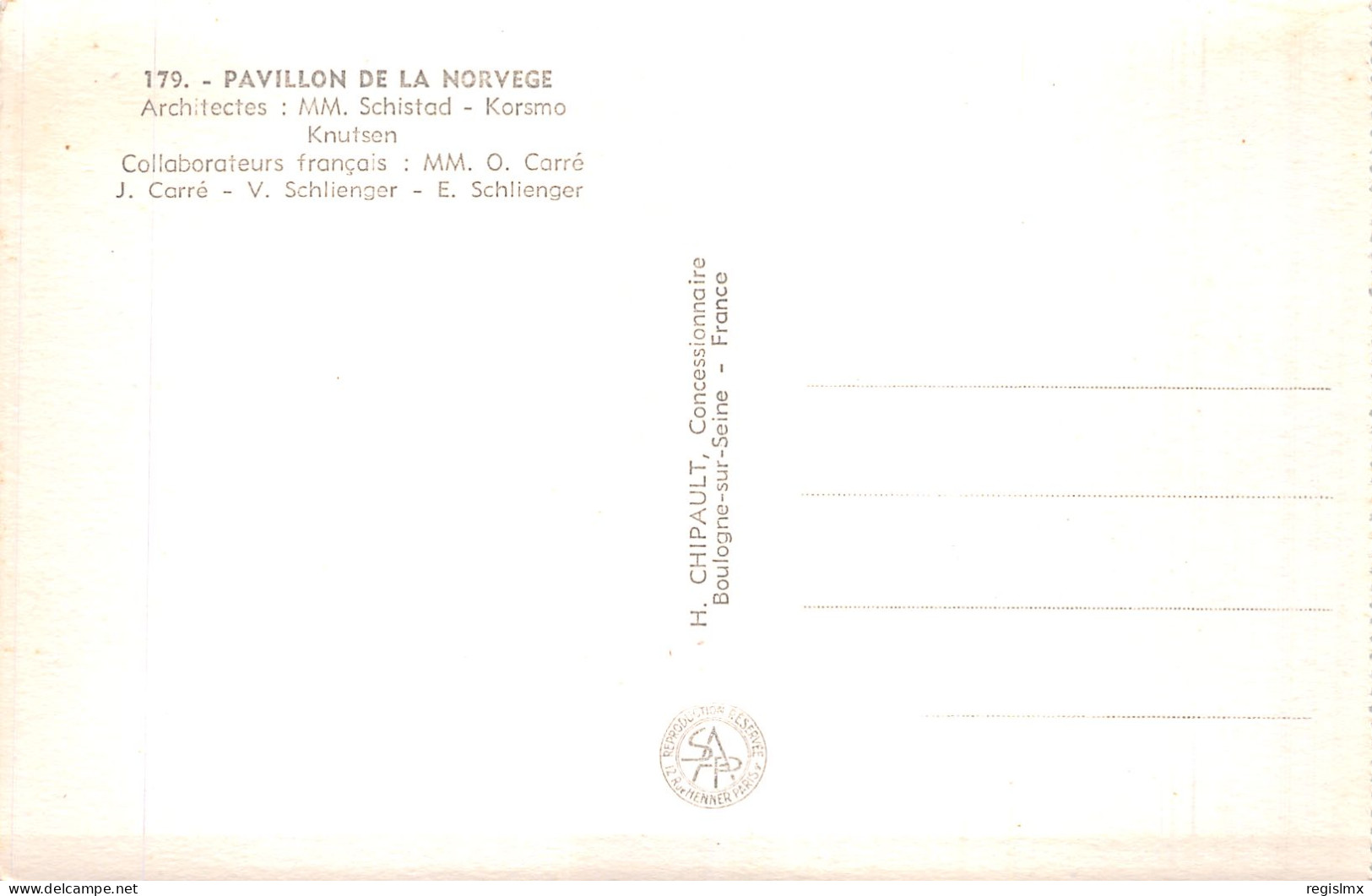 75-PARIS EXPOSITION INTERNATIONALE 1937 PAVILLON DE LA NORVEGE-N°T1054-E/0245 - Exhibitions