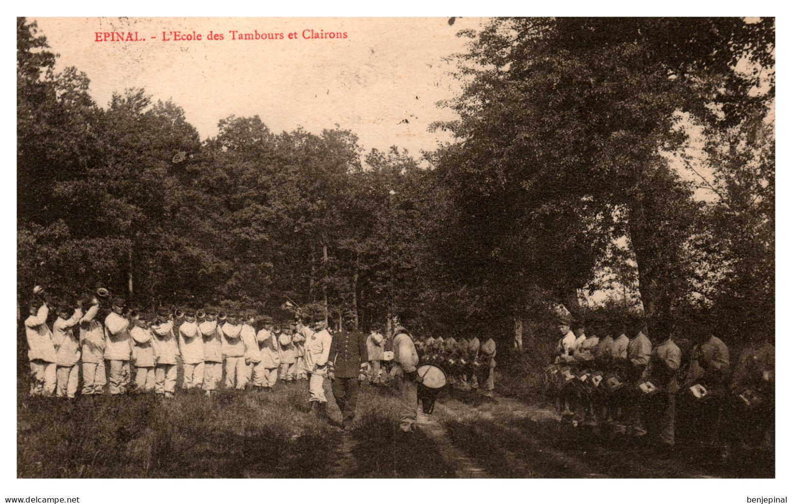 Epinal - L'Ecole Des Tambours Et Clairons (149° Régiment D'Infanterie) - Epinal