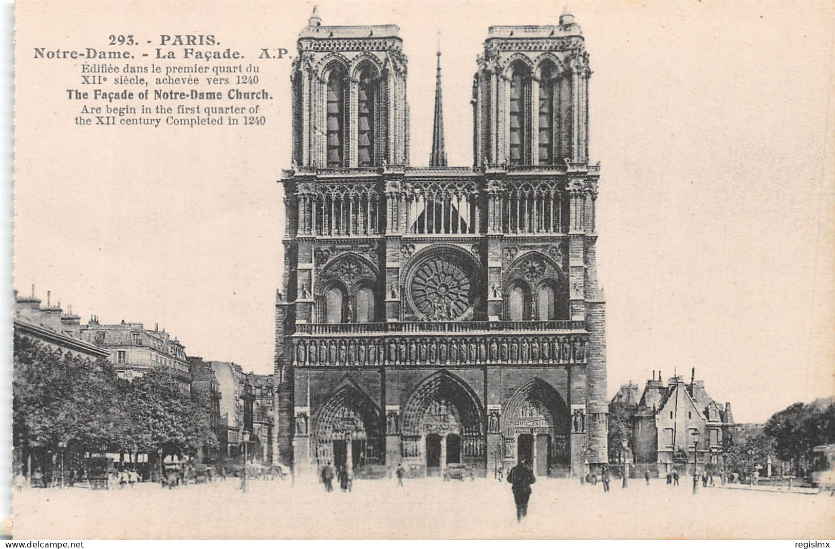 75-PARIS NOTRE DAME-N°T1054-H/0309 - Notre Dame De Paris