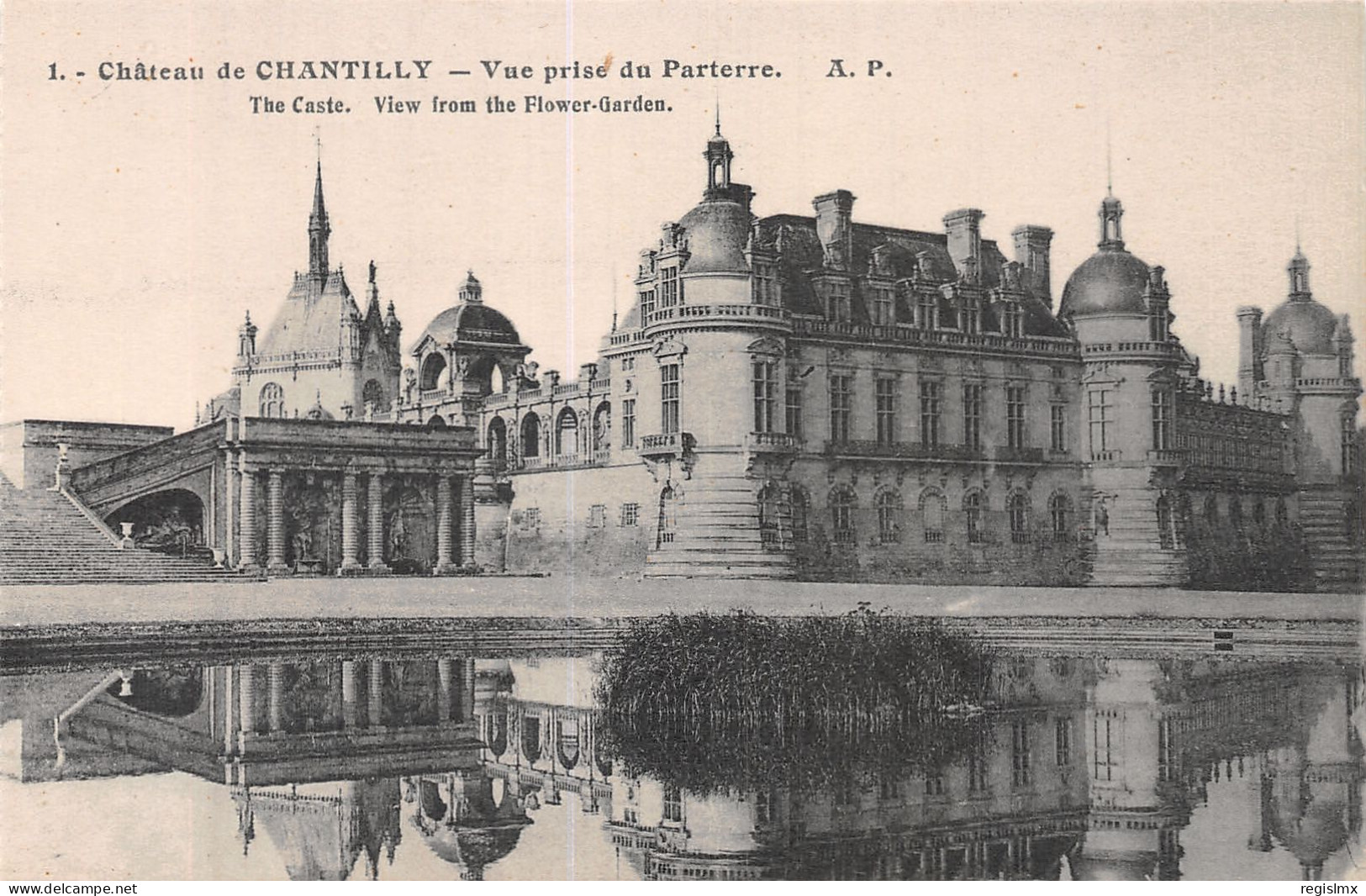 60-CHANTILLY LE CHATEAU-N°T1054-H/0243 - Chantilly