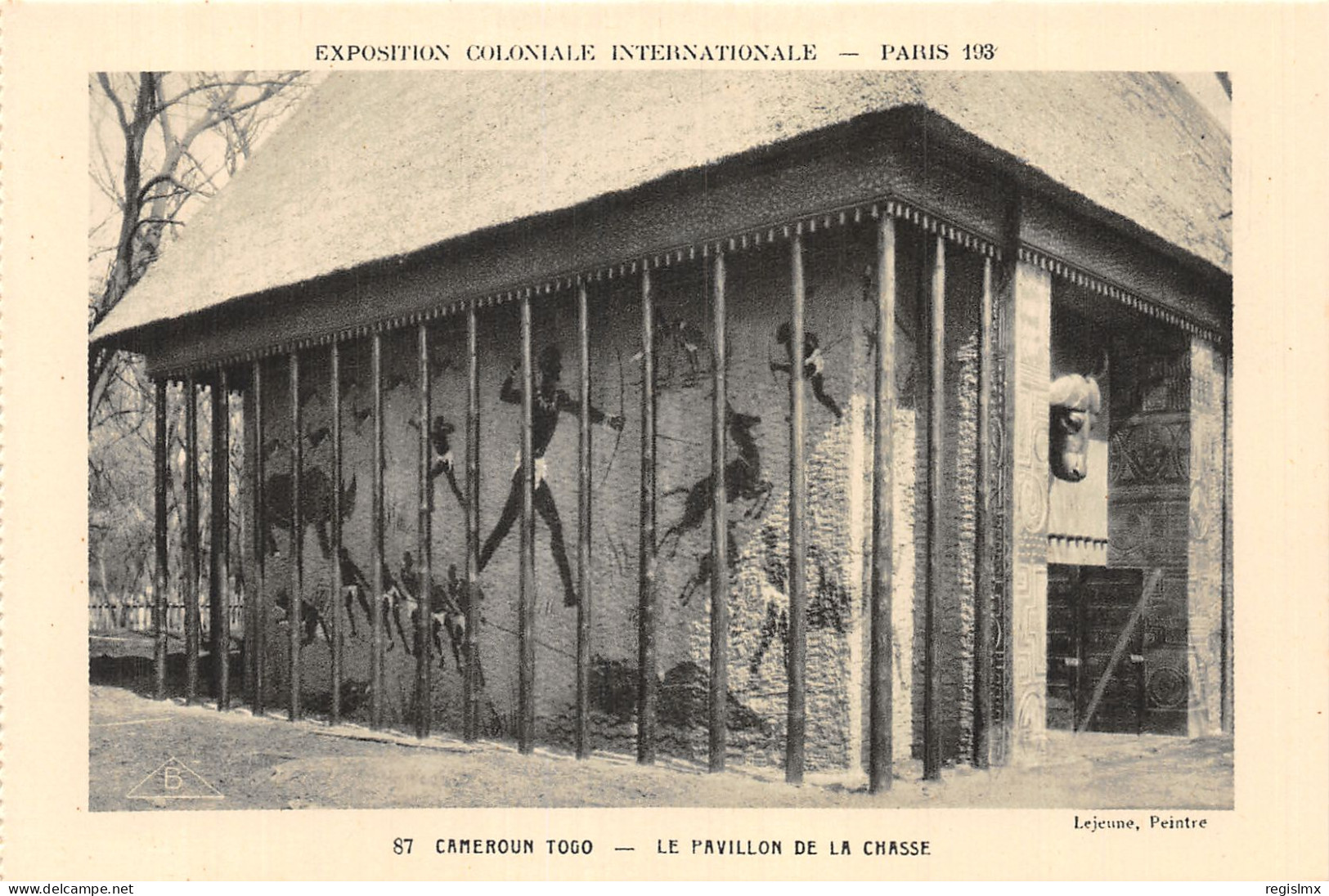 75-PARIS EXPOSTITION COLONIALE INTERNATIONALE 1931 CAMEROUN TOGO-N°T1054-H/0203 - Expositions