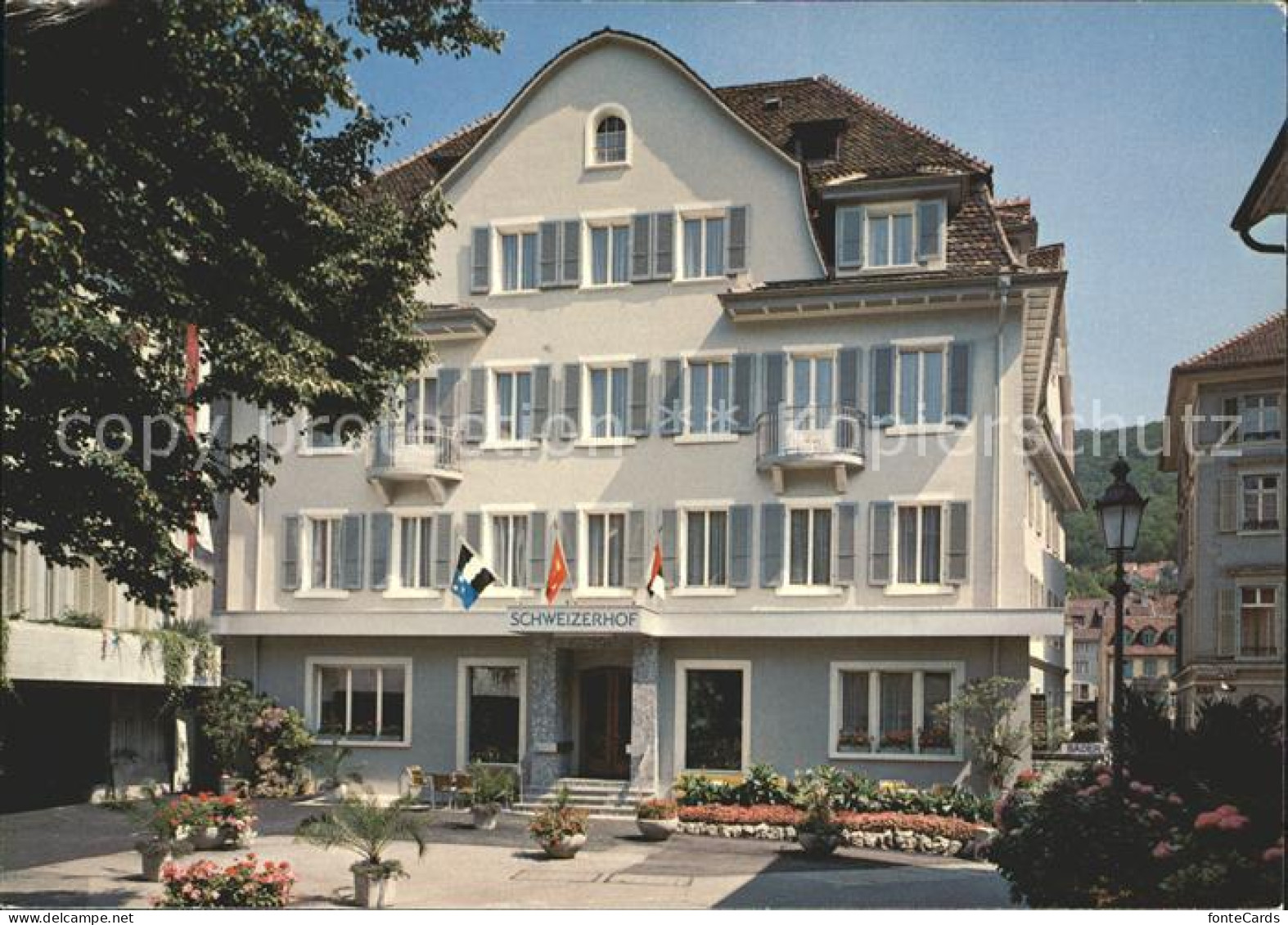 12004474 Baden AG Bad Hotel Schweizerhof Kurpark Baden - Andere & Zonder Classificatie