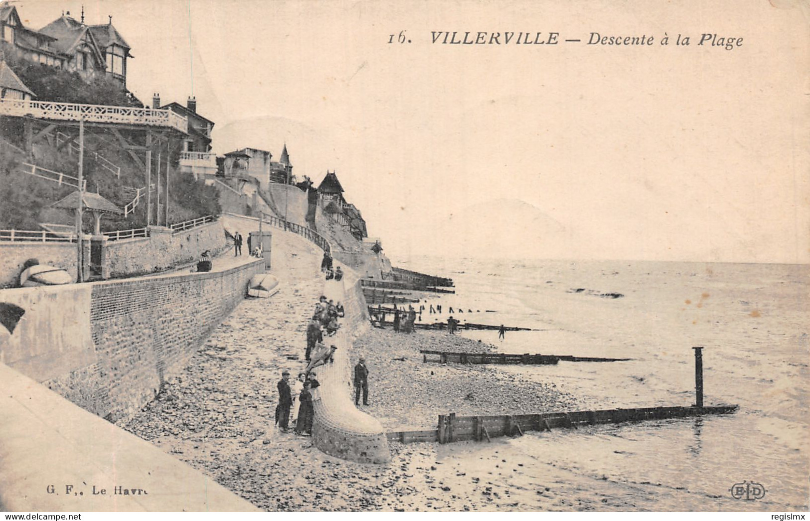 14-VILLERVILLE-N°T1055-C/0237 - Villerville