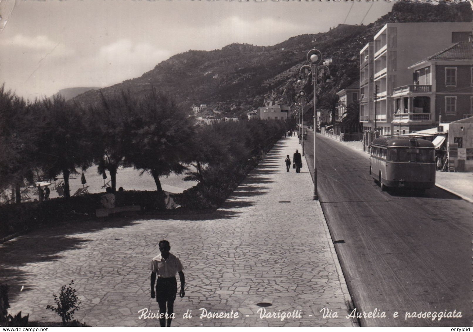 Riviera Di Ponente Varigotti Via Aurelia E Passeggiata - Otros & Sin Clasificación