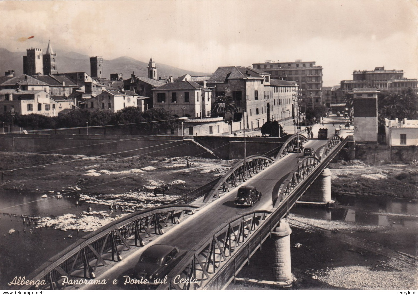 Albenga Panorama E Ponte Sul Centa - Sonstige & Ohne Zuordnung