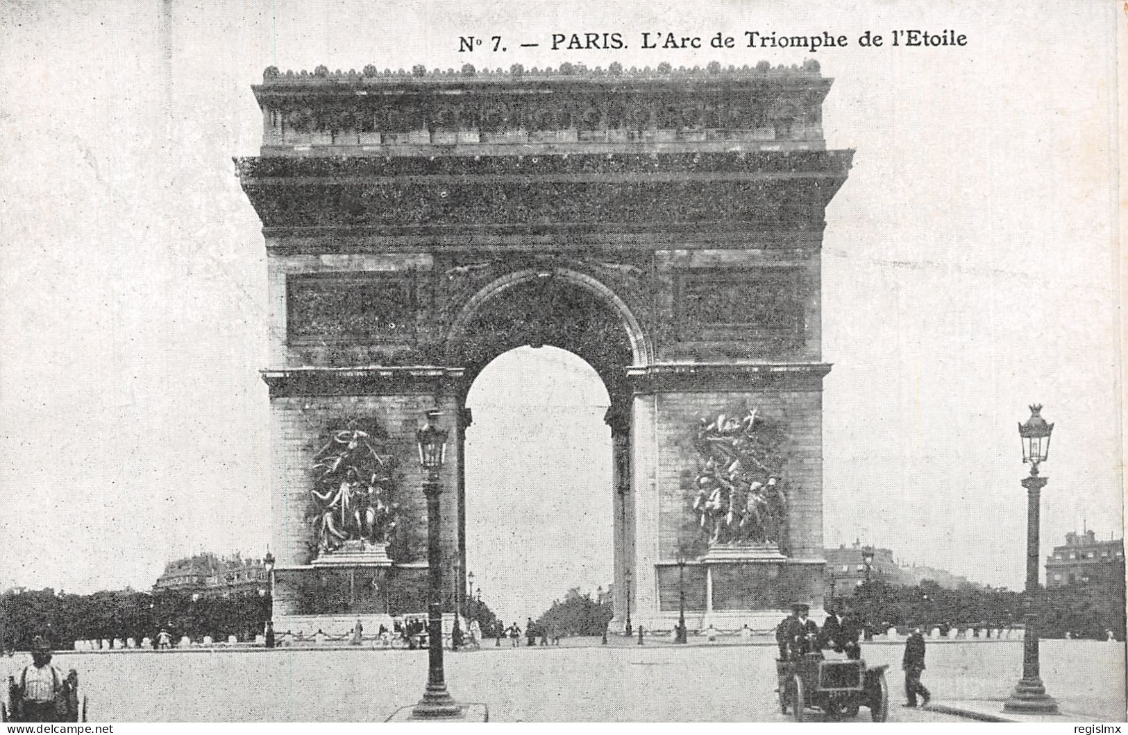 75-PARIS ARC DE TRIOMPHE-N°T1055-E/0365 - Arc De Triomphe