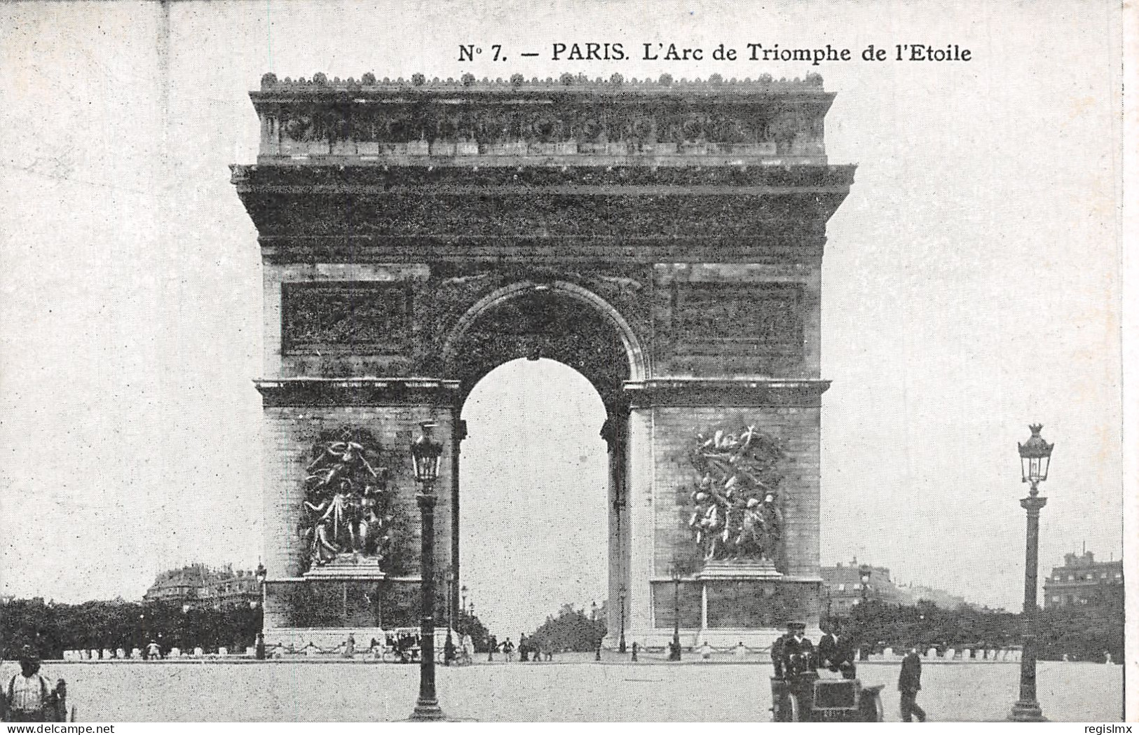 75-PARIS ARC DE TRIOMPHE-N°T1055-E/0361 - Triumphbogen