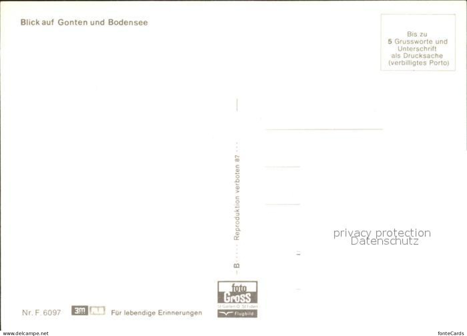 12004392 Kronberg Saentis Gonten Bodensee Fliegeraufnahme Kronberg - Autres & Non Classés