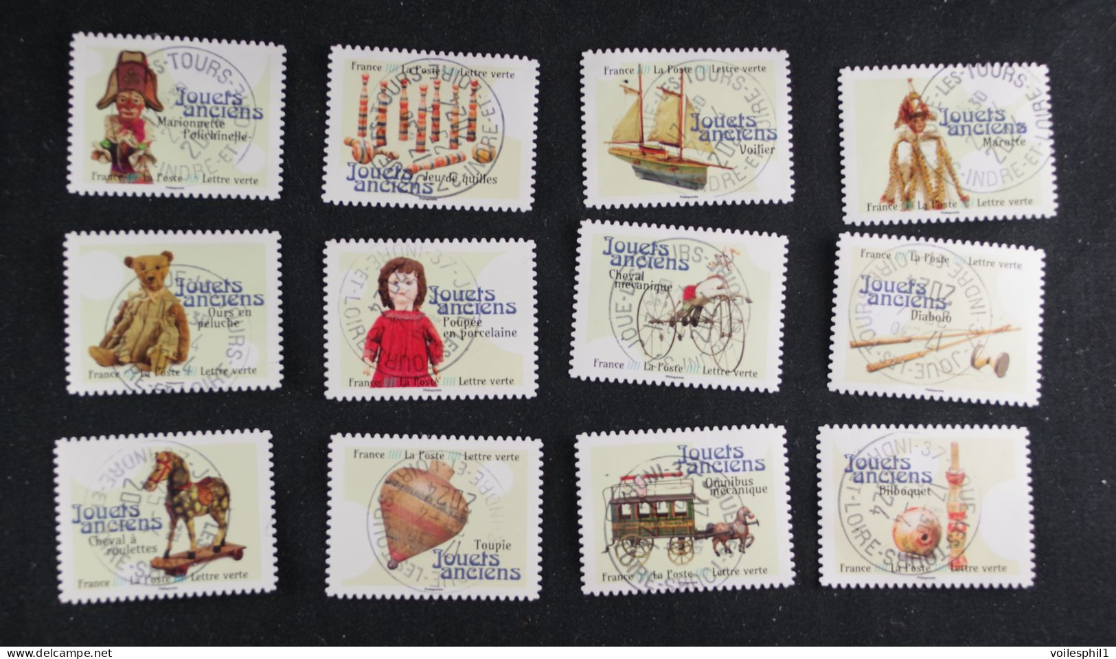 France 2023 - Jouets Anciens - Oblitéré - Used Stamps