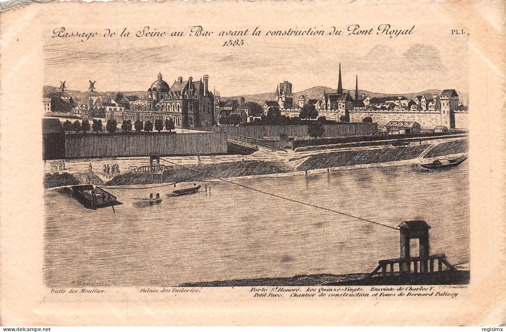 75-PARIS LA SEINE-N°T1055-H/0245 - Die Seine Und Ihre Ufer