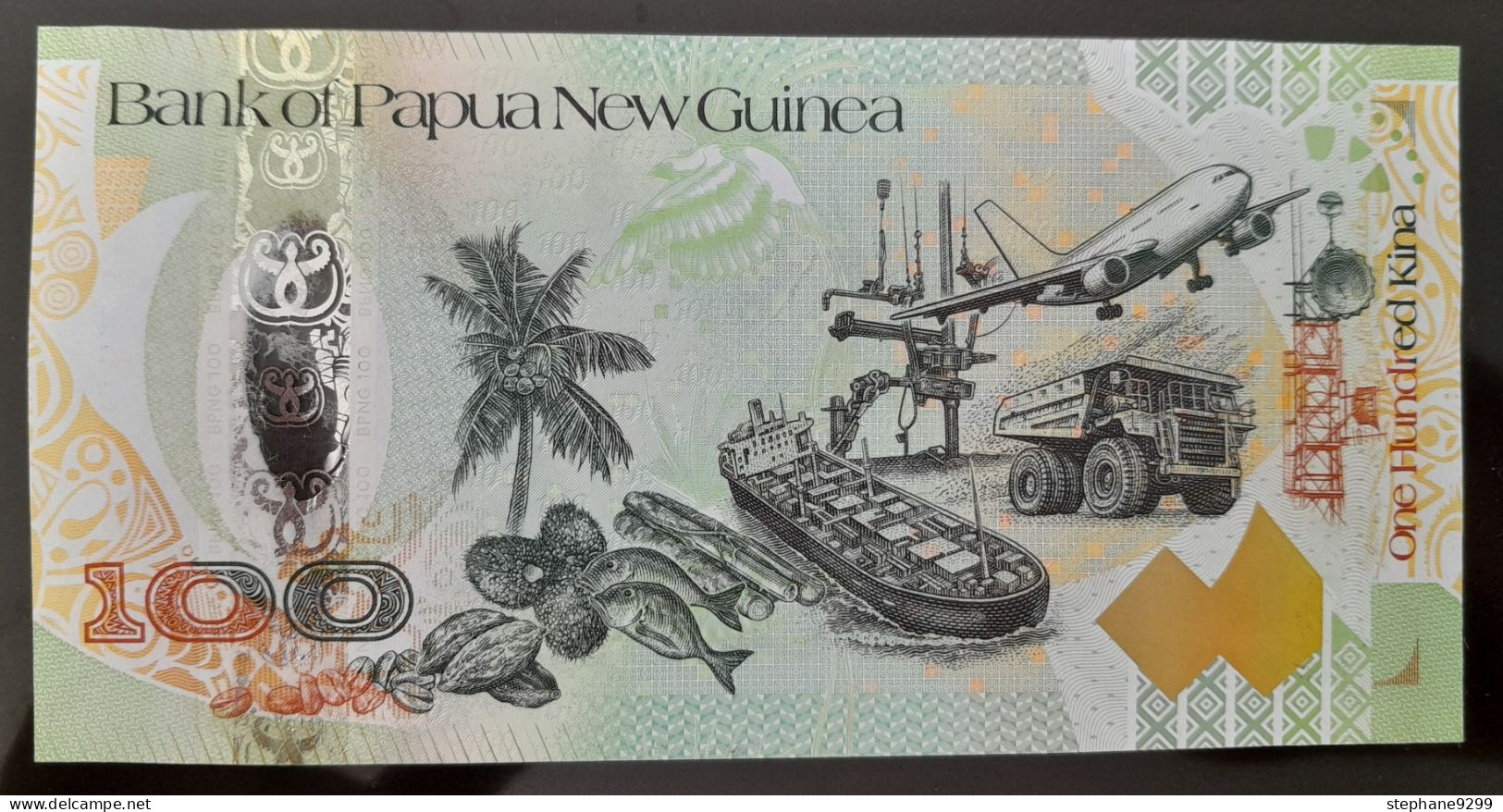 100 KINA 2008.COMMEMO PAPOUASIE NEUF/UNC - Papua Nuova Guinea
