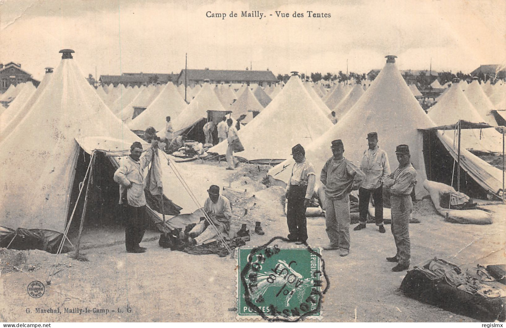10-MAILLY LE CAMP-N°T1055-F/0169 - Mailly-le-Camp
