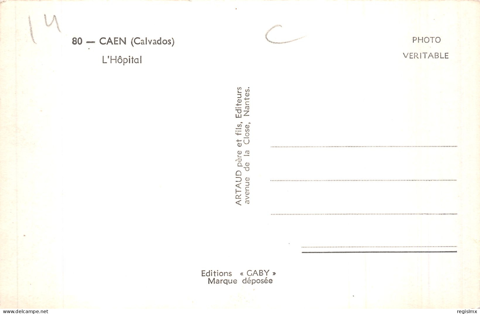 14-CAEN-N°T1056-A/0115 - Caen