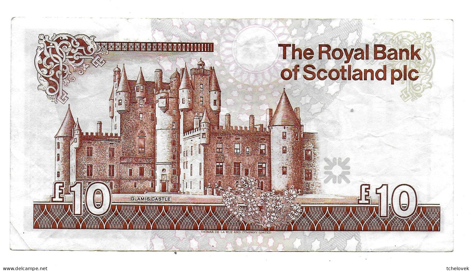 (Billets). UK. Scotland. 10 Pounds 2007 - 10 Ponden