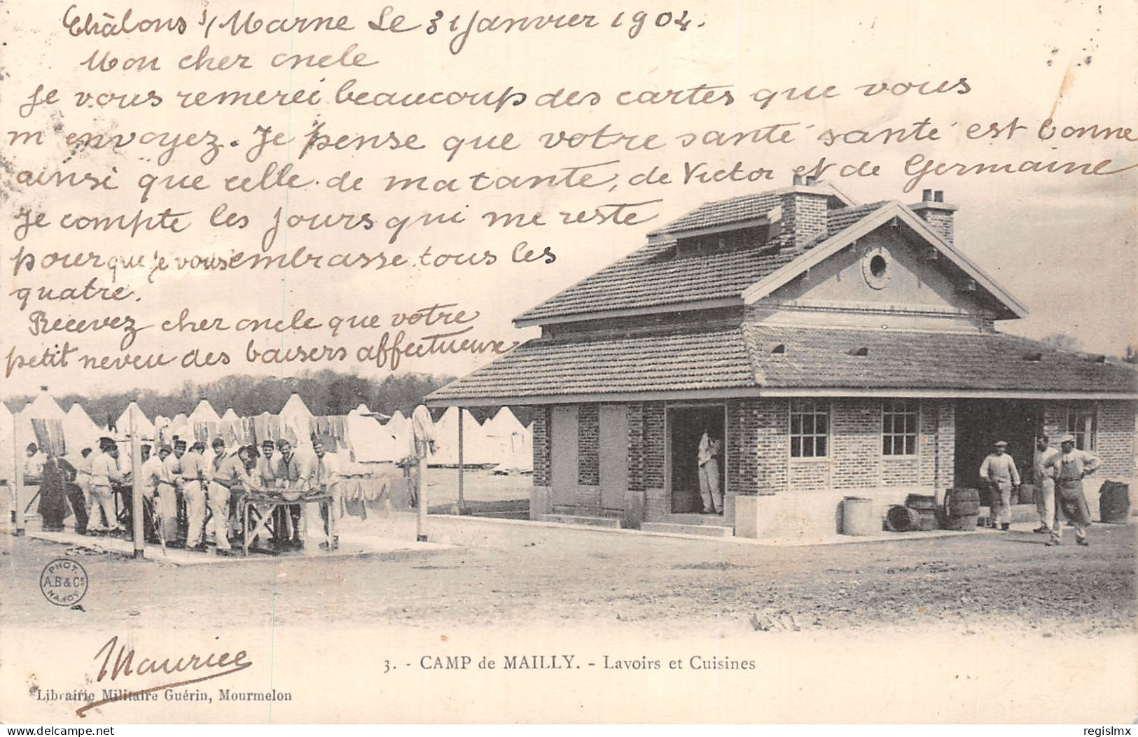 10-MAILLY LE CAMP-N°T1056-G/0135 - Mailly-le-Camp