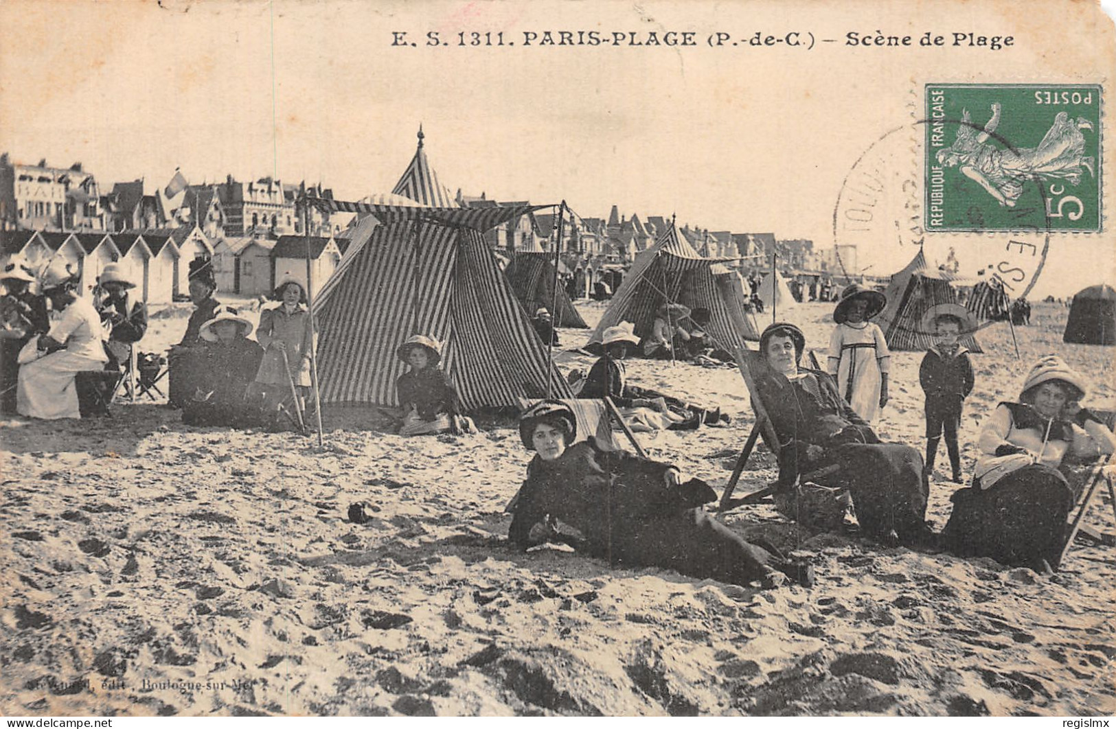 62-LE TOUQUET PARIS PLAGE-N°T1056-F/0351 - Le Touquet