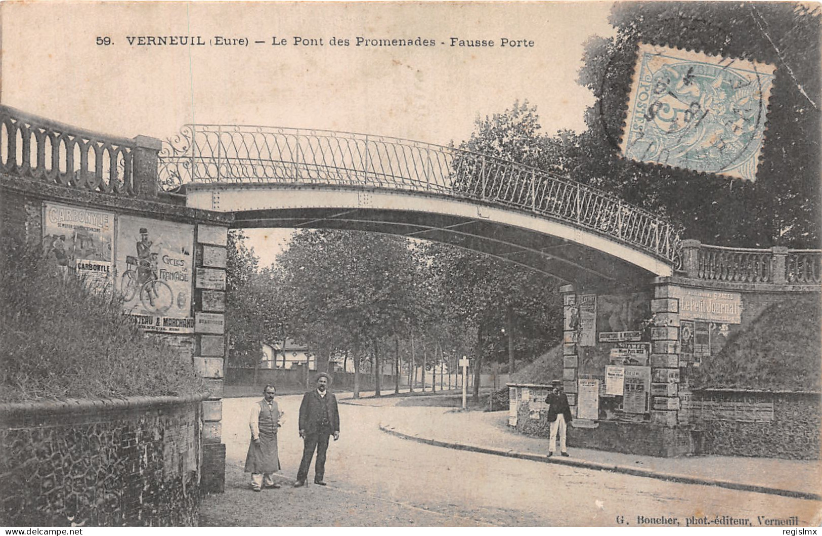 27-VERNEUIL-N°T1056-F/0341 - Verneuil-sur-Avre