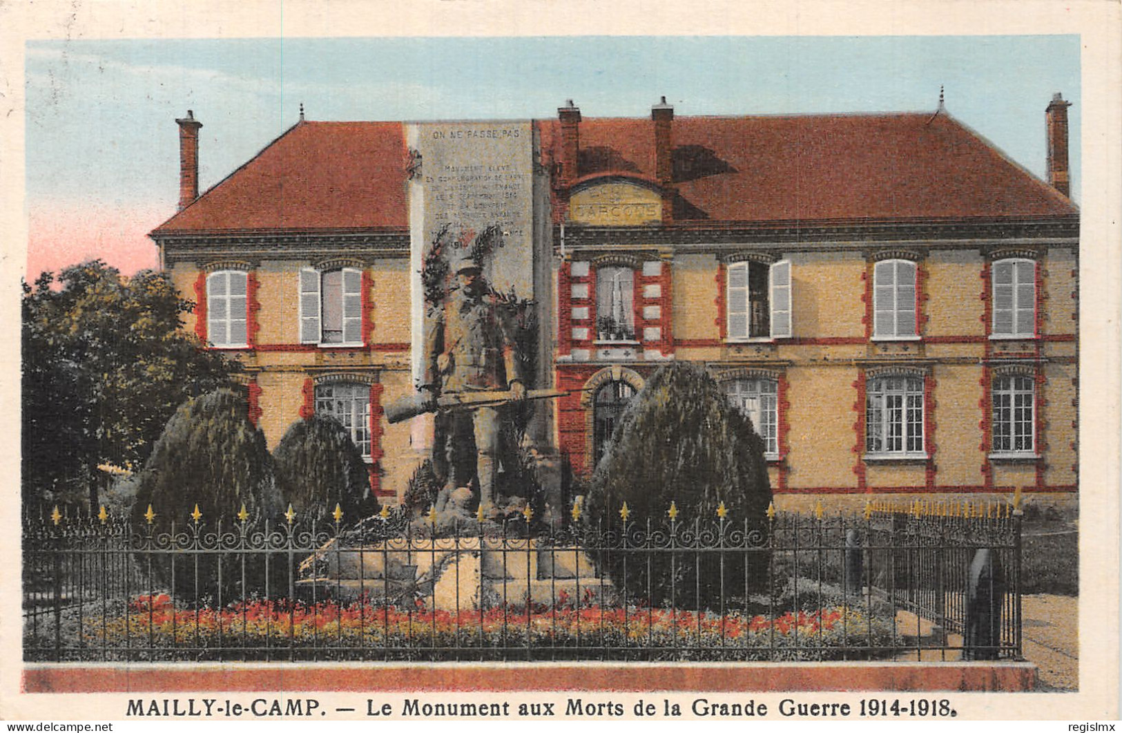 10-MAILLY LE CAMP-N°T1056-F/0173 - Mailly-le-Camp