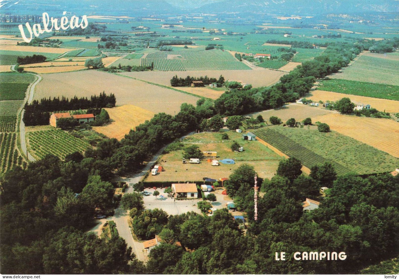 84 Valreas Le Camping  CPM - Valreas