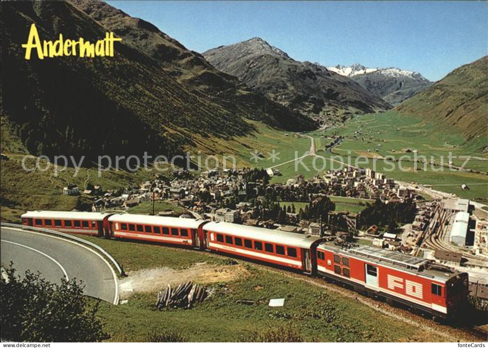 12004081 Andermatt Furka- Oberalp- Bahn Andermatt - Sonstige & Ohne Zuordnung