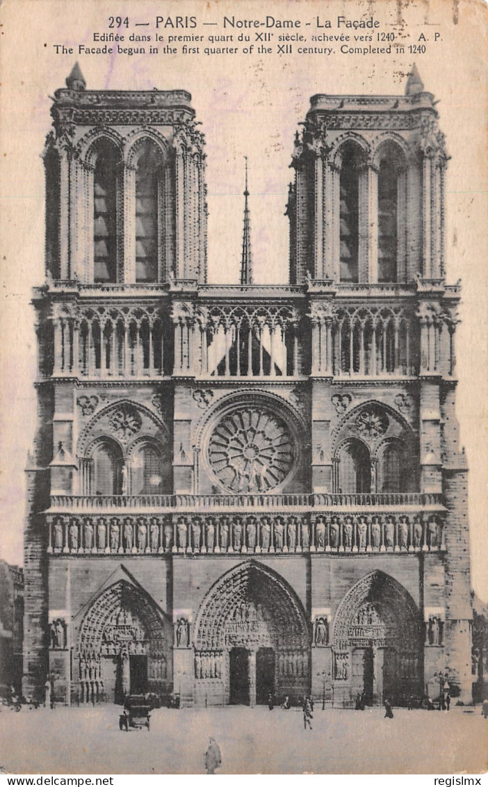 75-PARIS NOTRE DAME-N°T1057-H/0007 - Notre Dame De Paris
