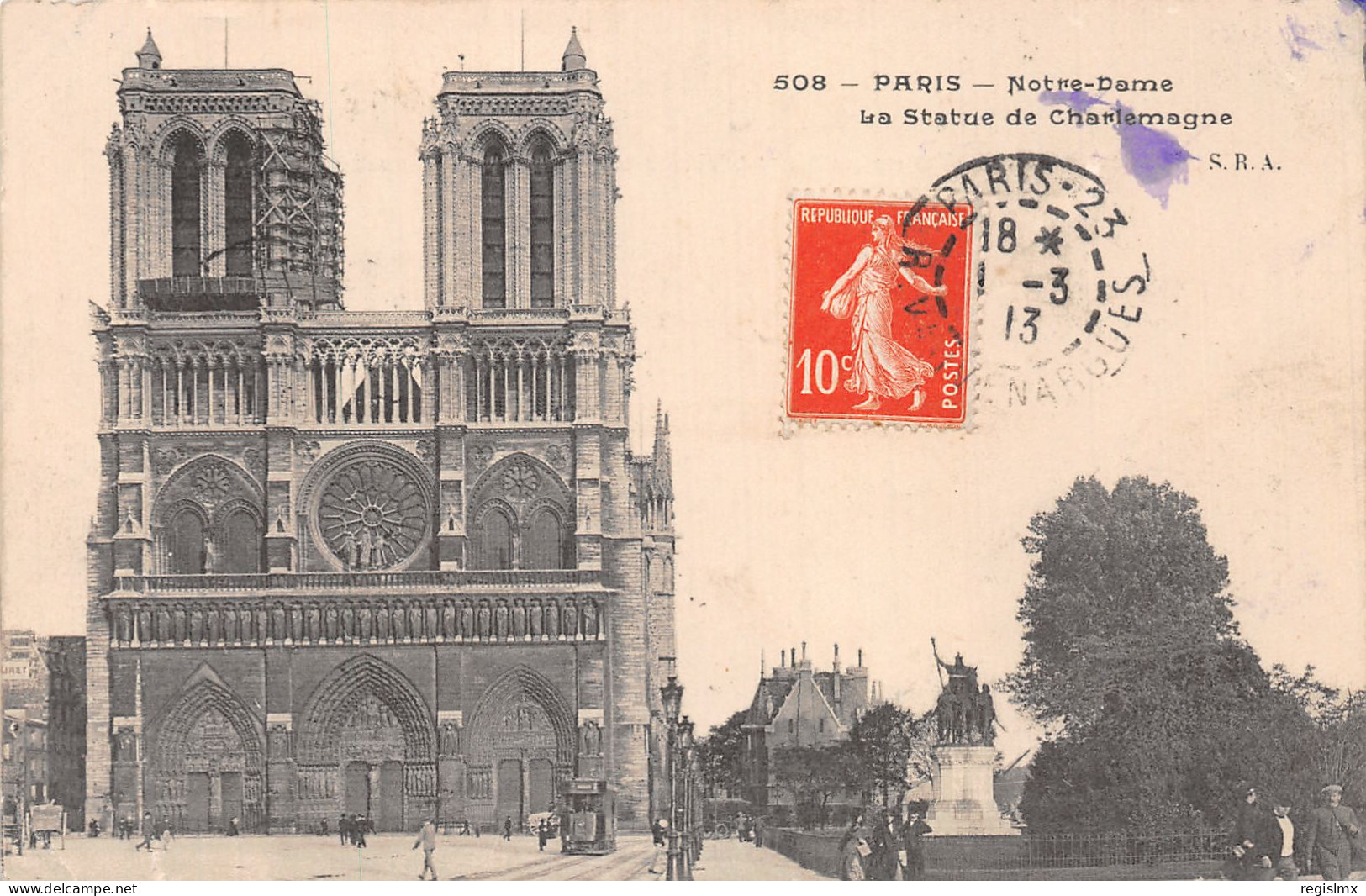 75-PARIS NOTRE DAME-N°T1057-G/0197 - Notre Dame De Paris