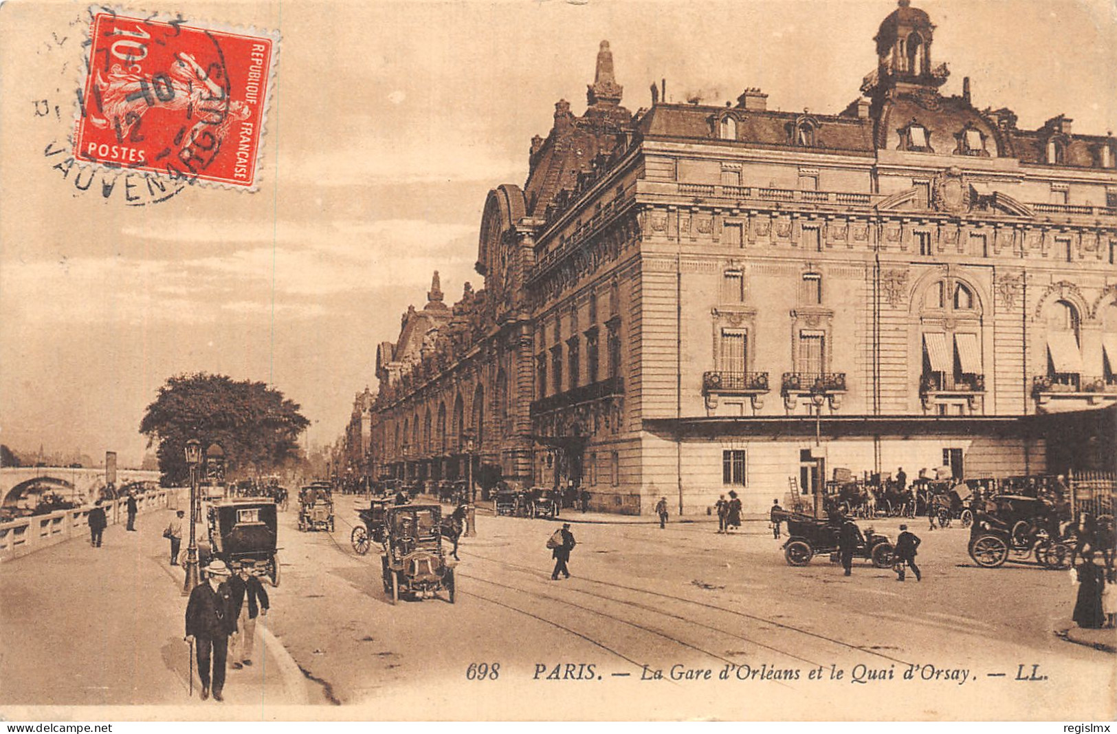 75-PARIS LA GARE D ORLEANS ET LE QUAI D ORSAY-N°T1057-G/0169 - Metro, Stations