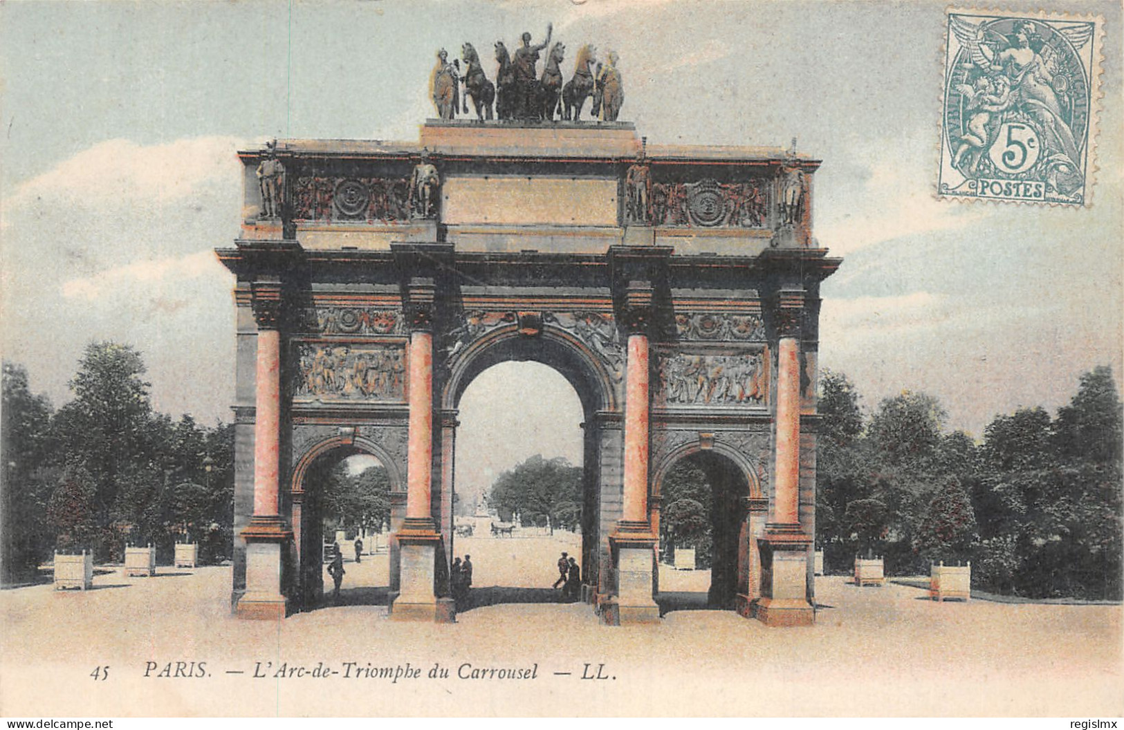 75-PARIS L ARC DE TRIOMPHE-N°T1057-G/0089 - Triumphbogen