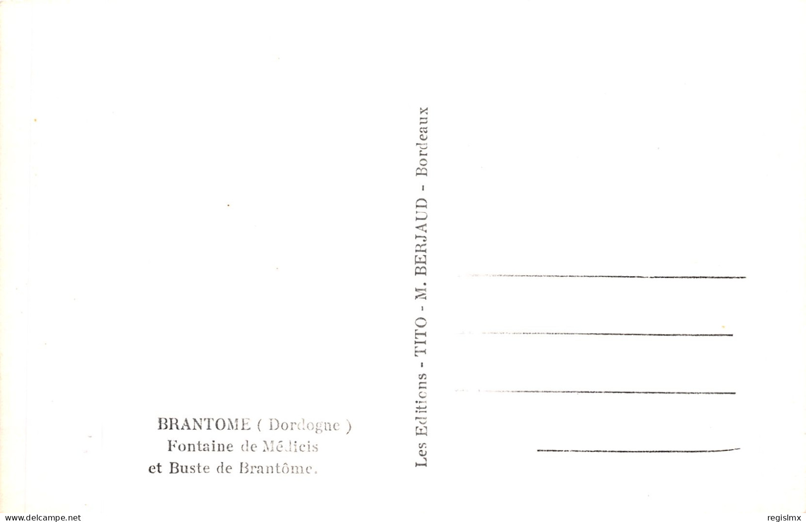 24-BRANTOME-N°T1058-C/0057 - Brantome