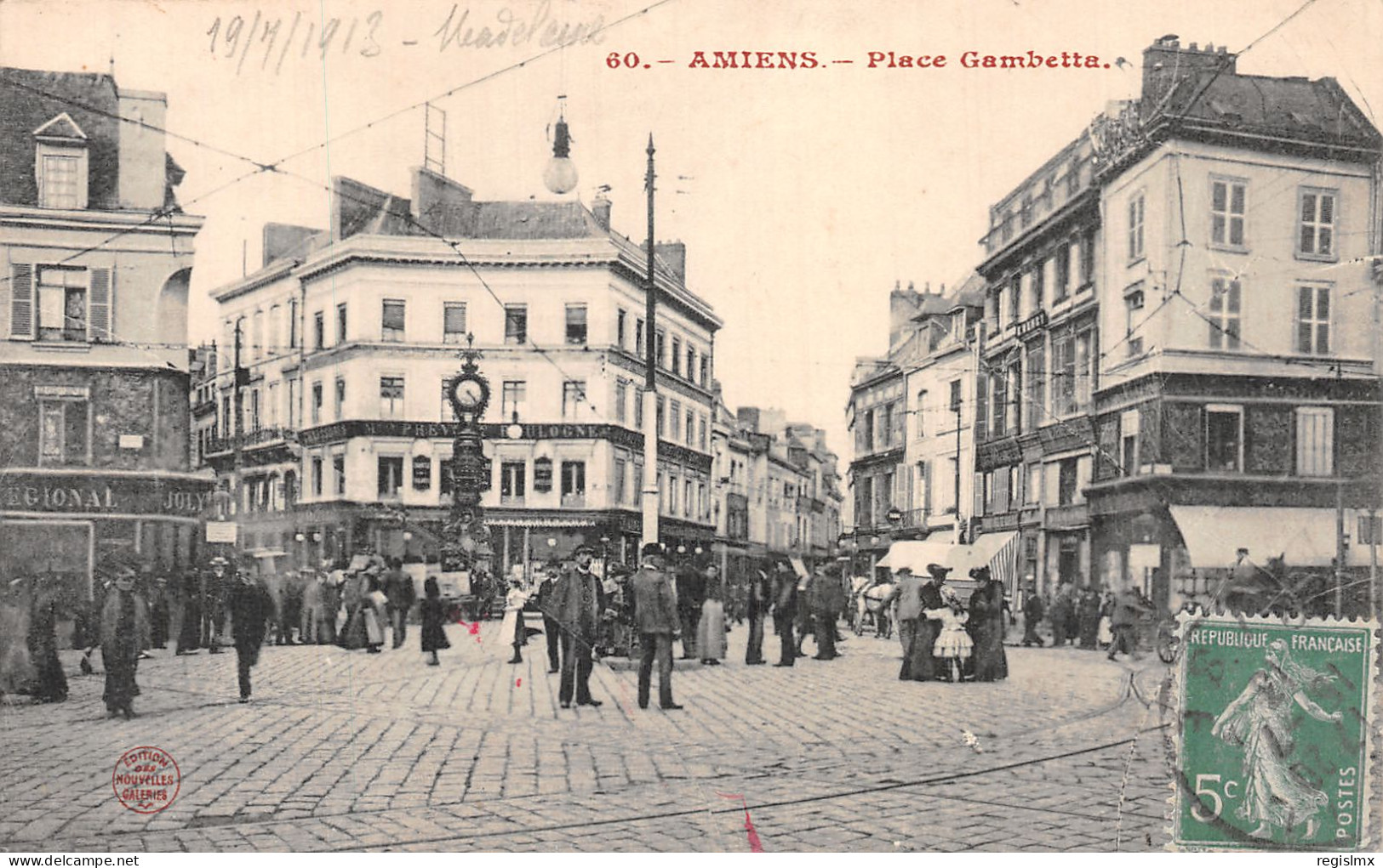 80-AMIENS-N°T1058-B/0009 - Amiens