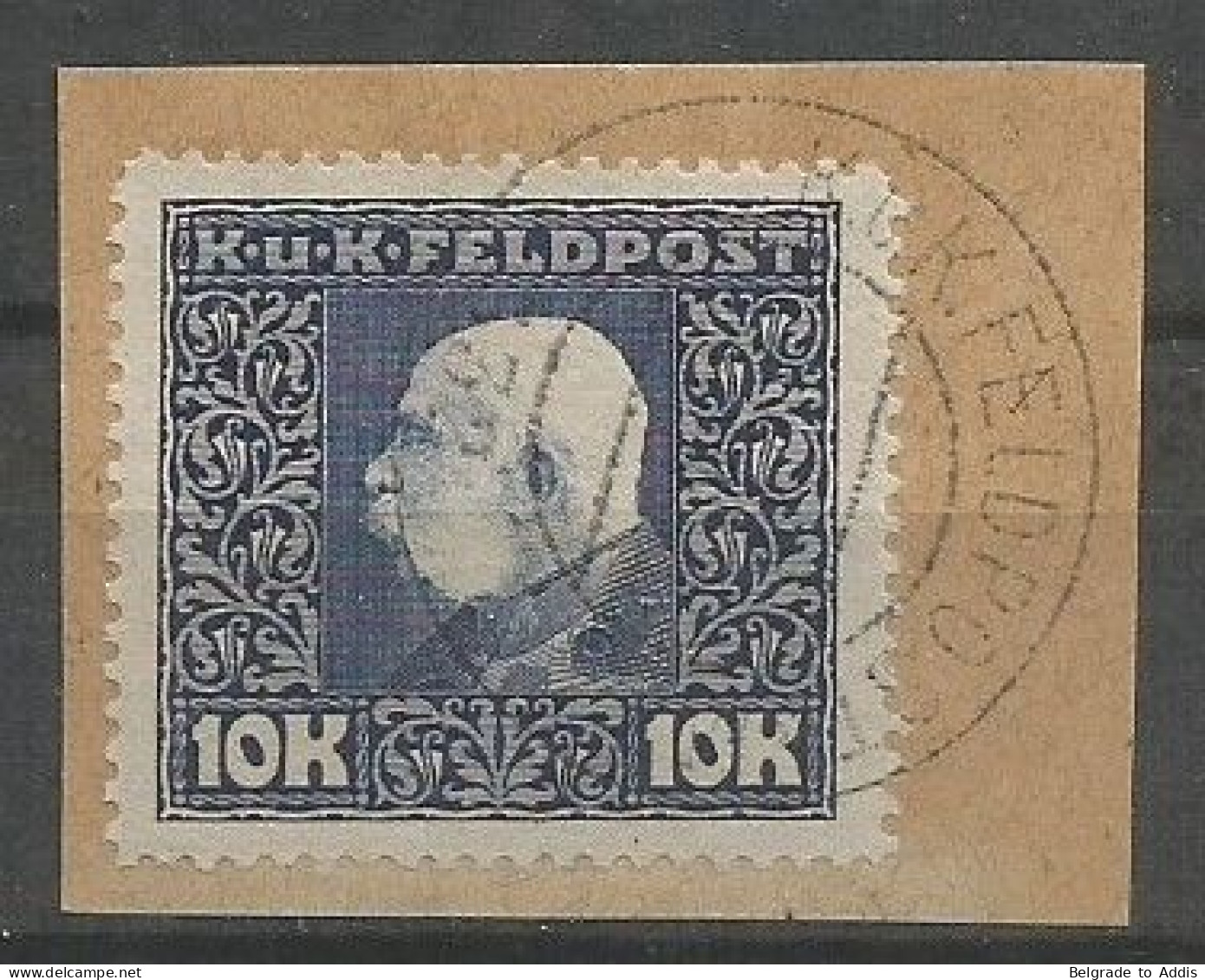 Austria K.u.K. Feldpost Hungary Mi.48 Used On Piece 1915/17 - Oblitérés